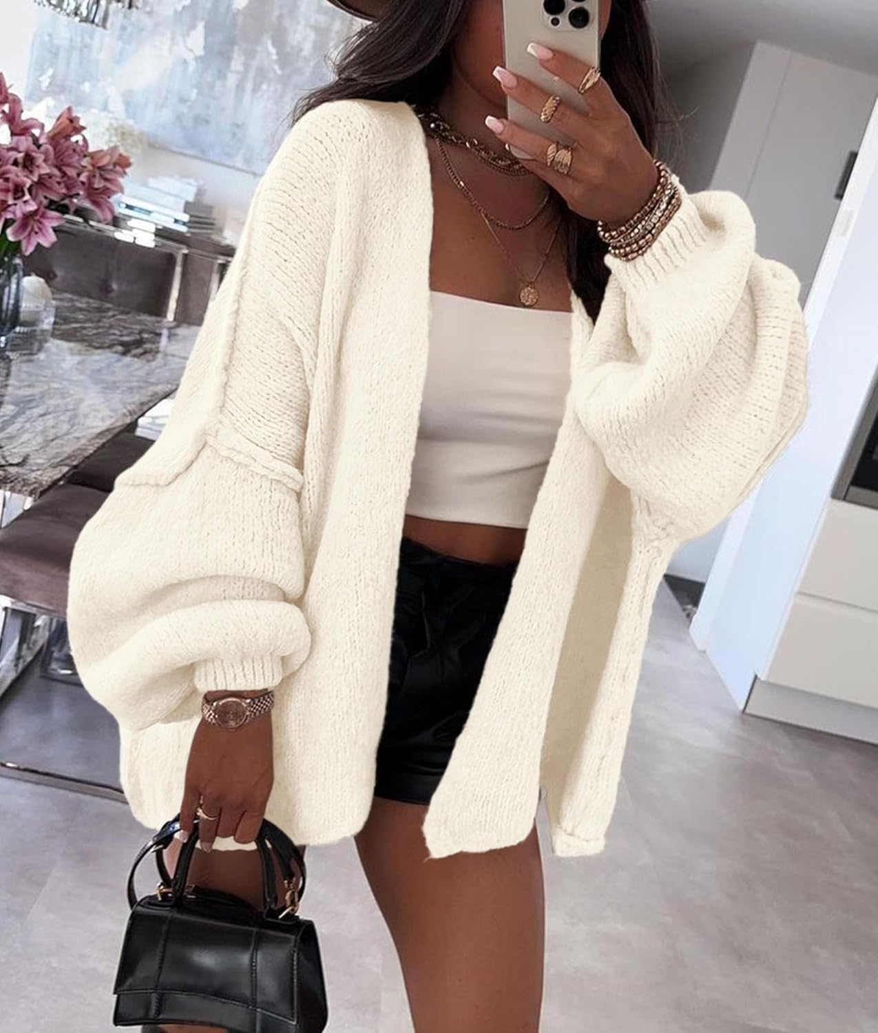 Maglioni Cardigan Oversize Evina
