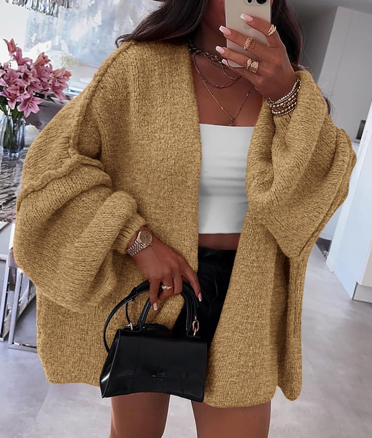 Maglioni Cardigan Oversize Evina