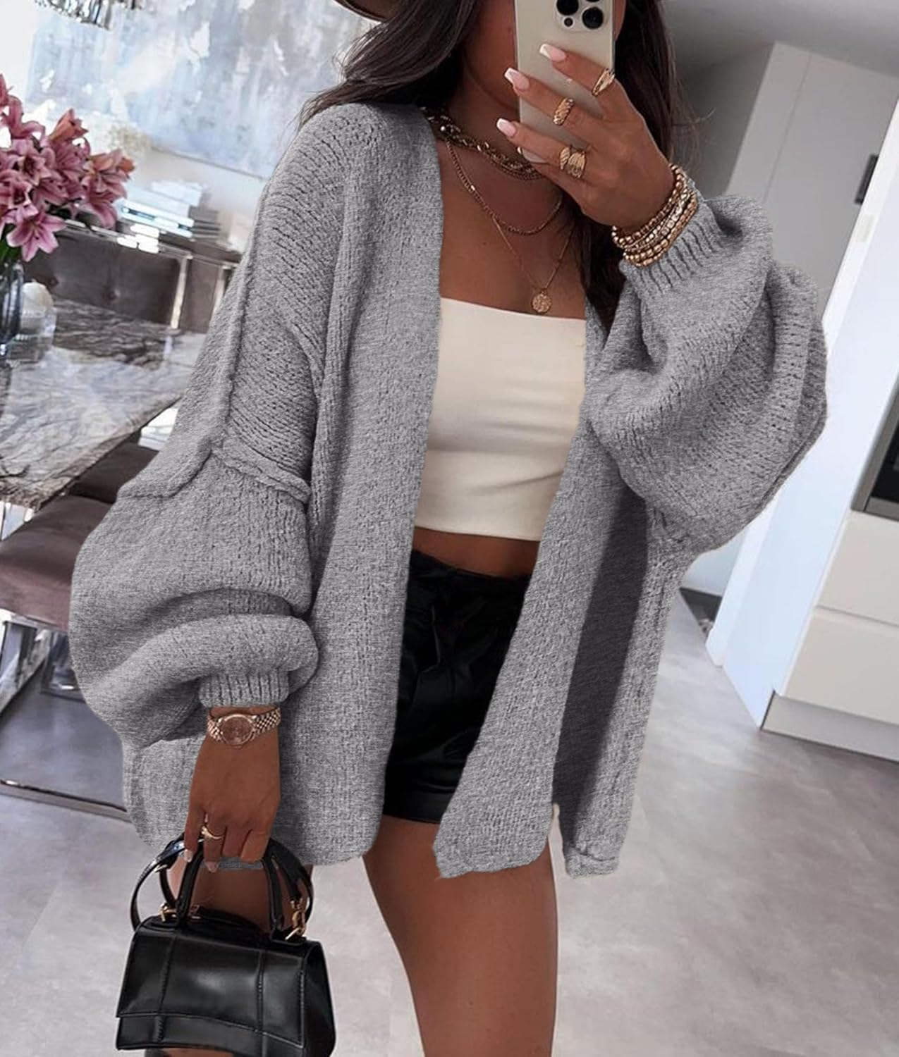 Maglioni Cardigan Oversize Evina