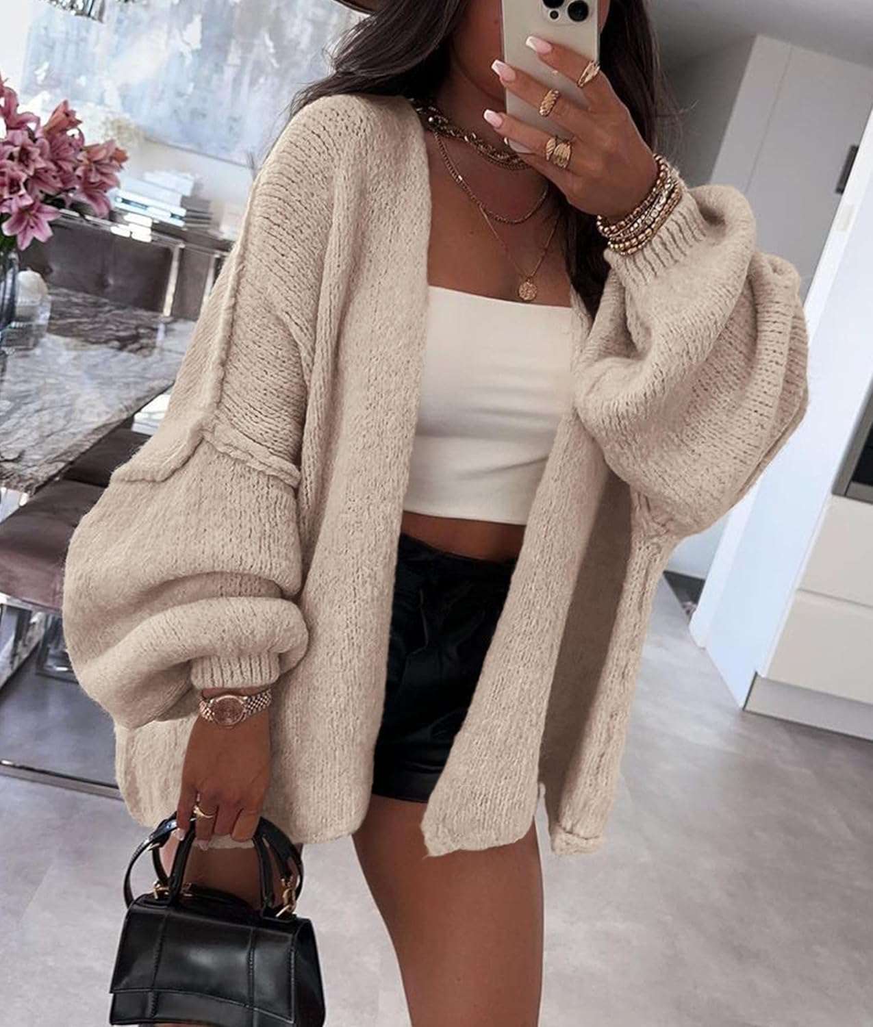 Maglioni Cardigan Oversize Evina