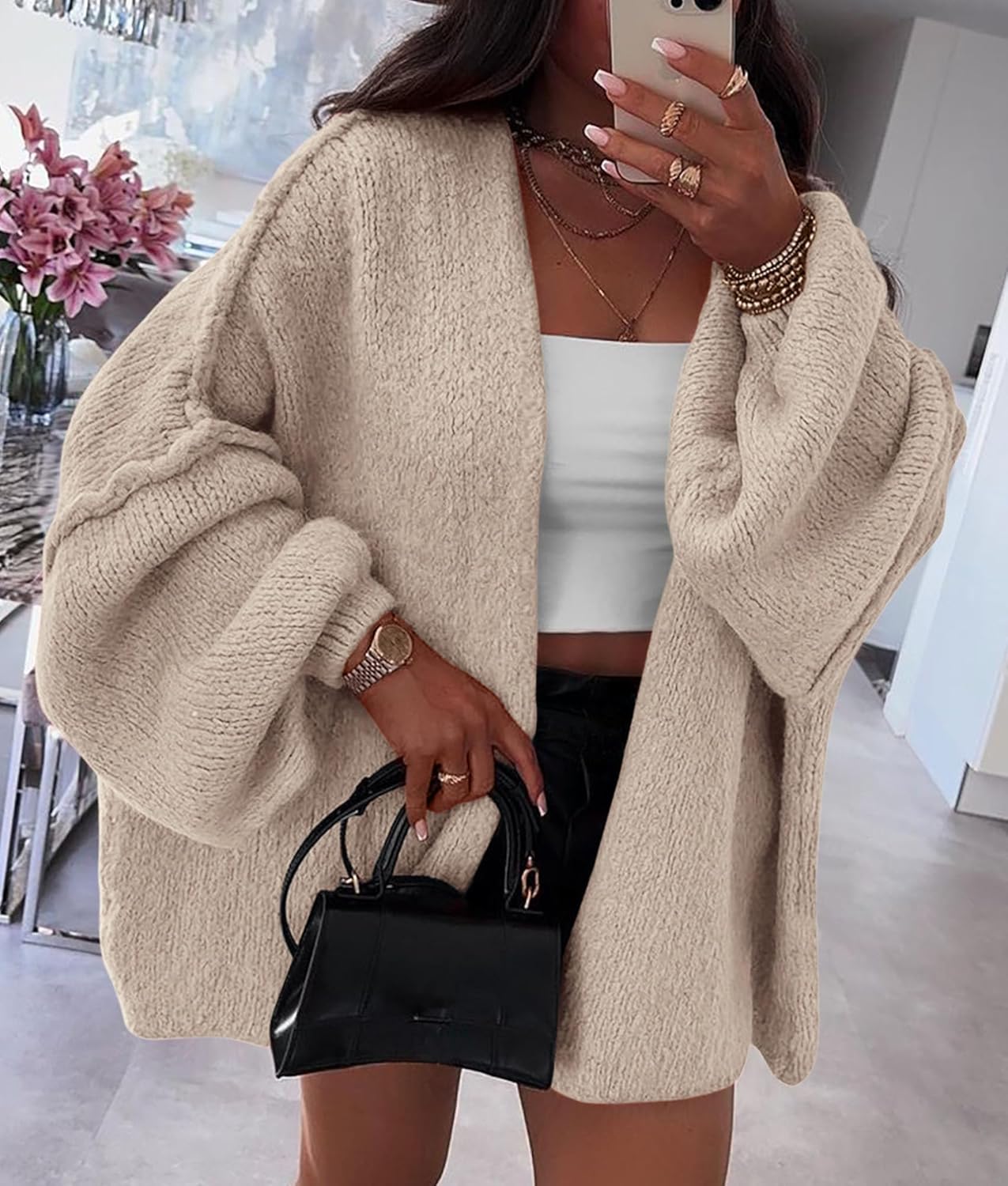 Maglioni Cardigan Oversize Evina