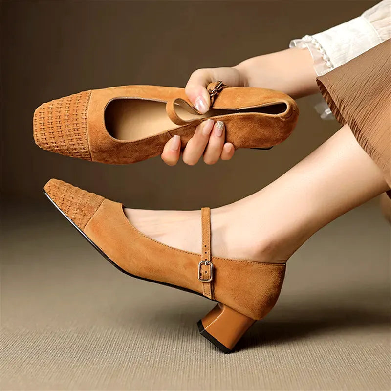 Arezzo Weave Pumps