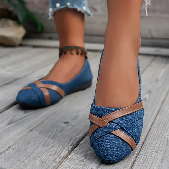 Il mocassino Riviera in denim