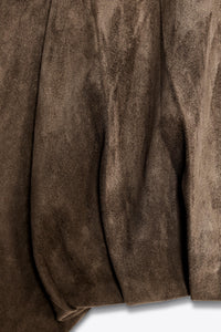 Giacca Bomber Effetto Camoscio
