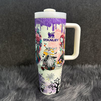 Bicchiere da 40oz con cuciture luminose al buio