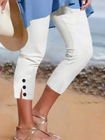 Capri elasticizzati lucidi Clara