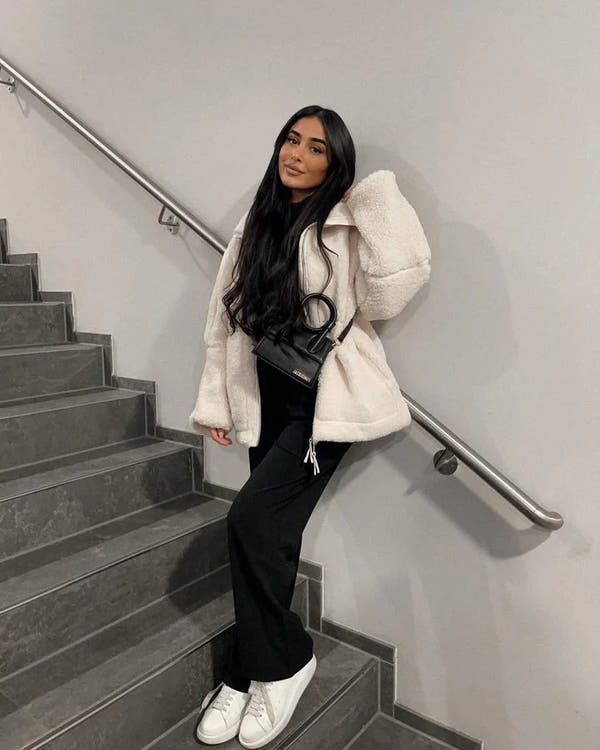Olivia – Cappotto Teddy Caldo