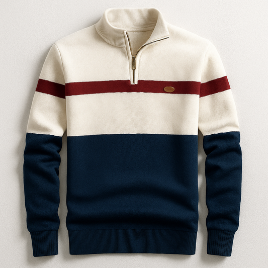 Colton Pullover con mezza cerniera