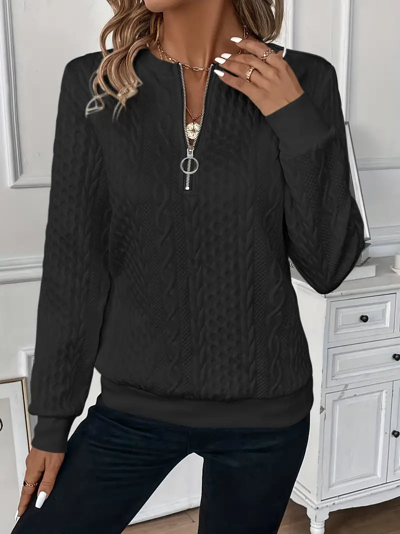 Amy | Maglione con cerniera