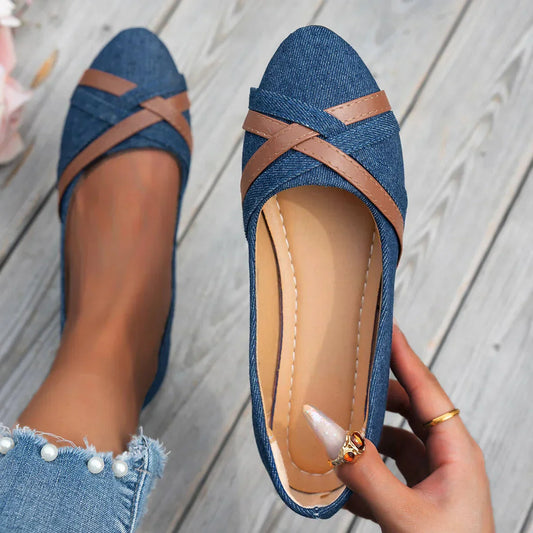 Il mocassino Riviera in denim
