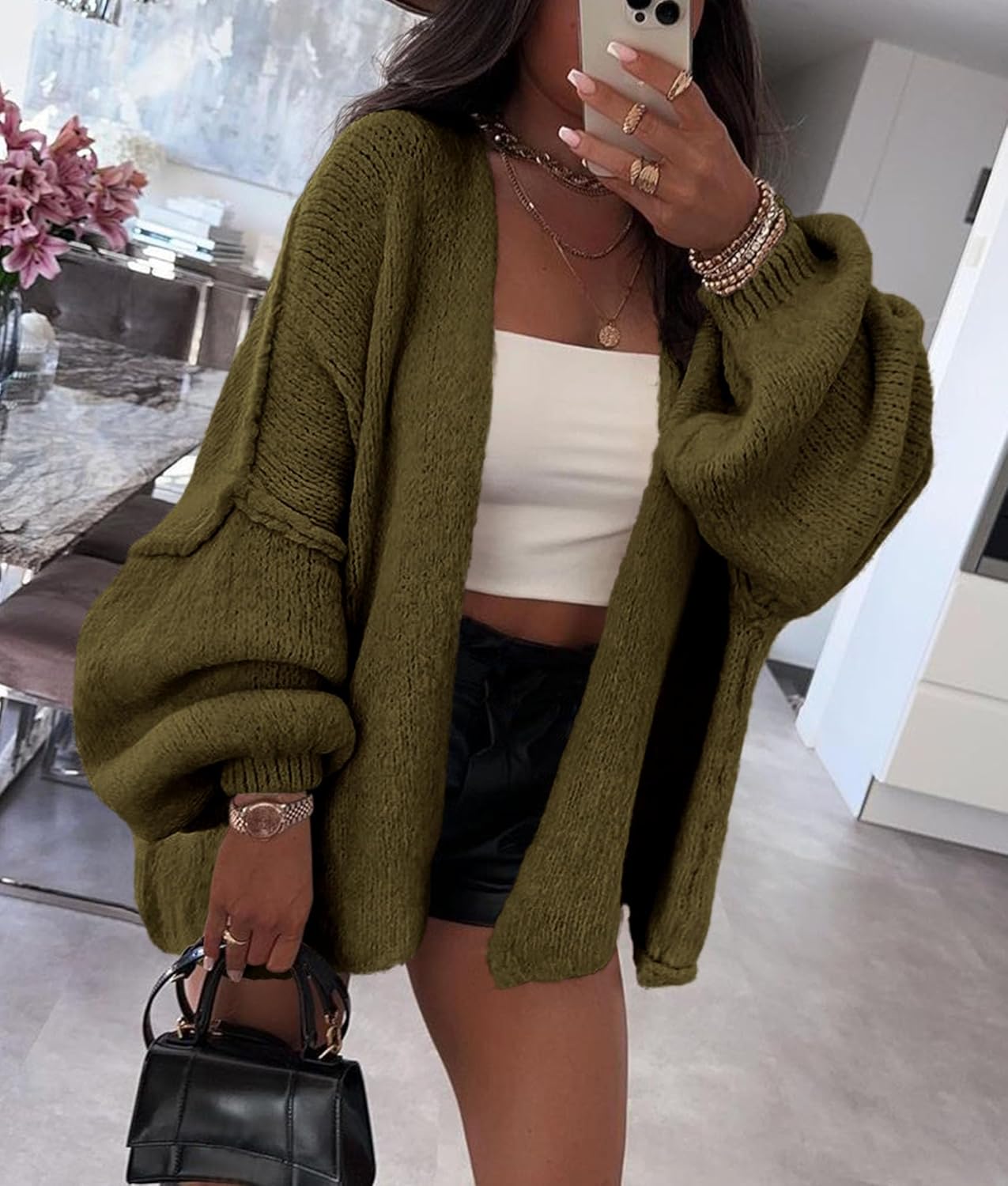Maglioni Cardigan Oversize Evina