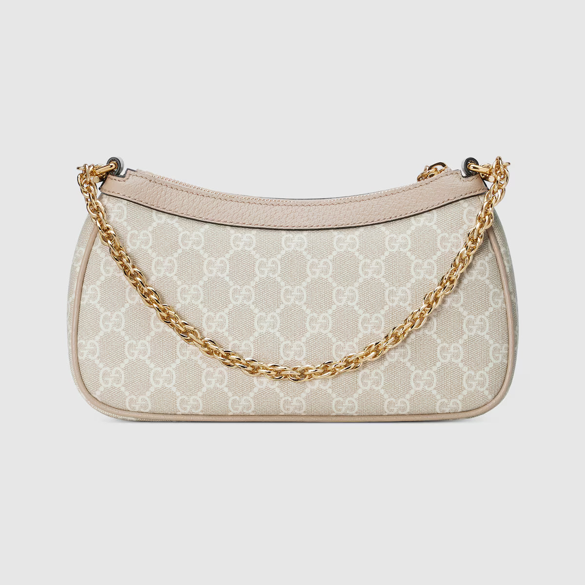 Borsa a tracolla con motivo a tela