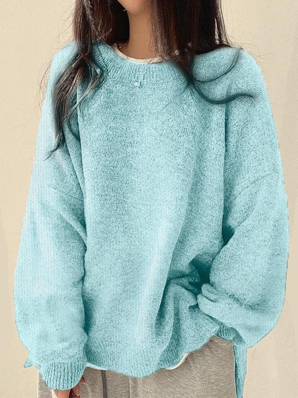 Maglione a maglia con spacco Evina™