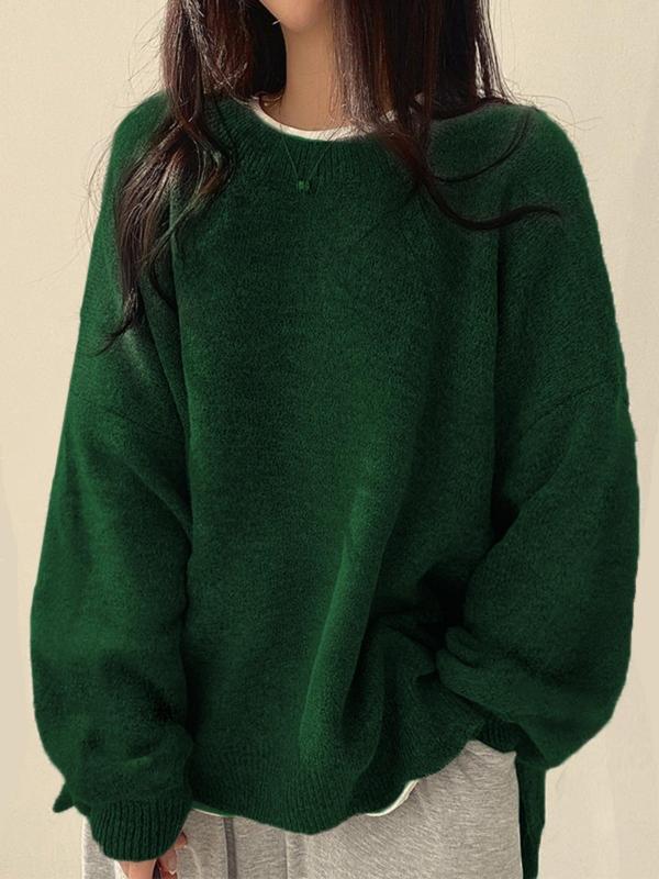 Maglione a maglia con spacco Evina™