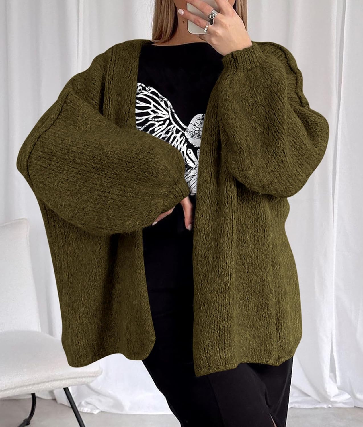 Maglioni Cardigan Oversize Evina
