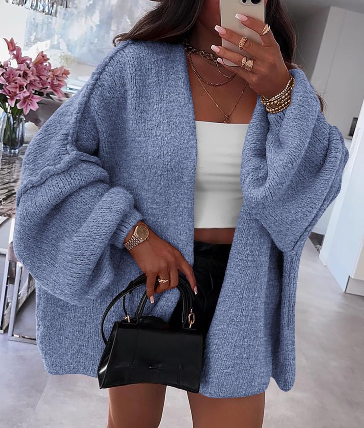 Maglioni Cardigan Oversize Evina
