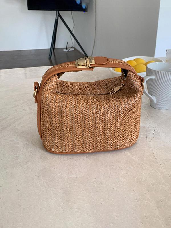 Borsa a tracolla Evina™ in paglia