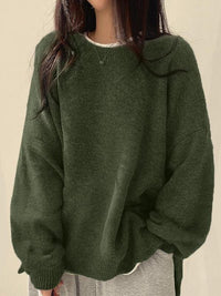 Maglione a maglia con spacco Evina™