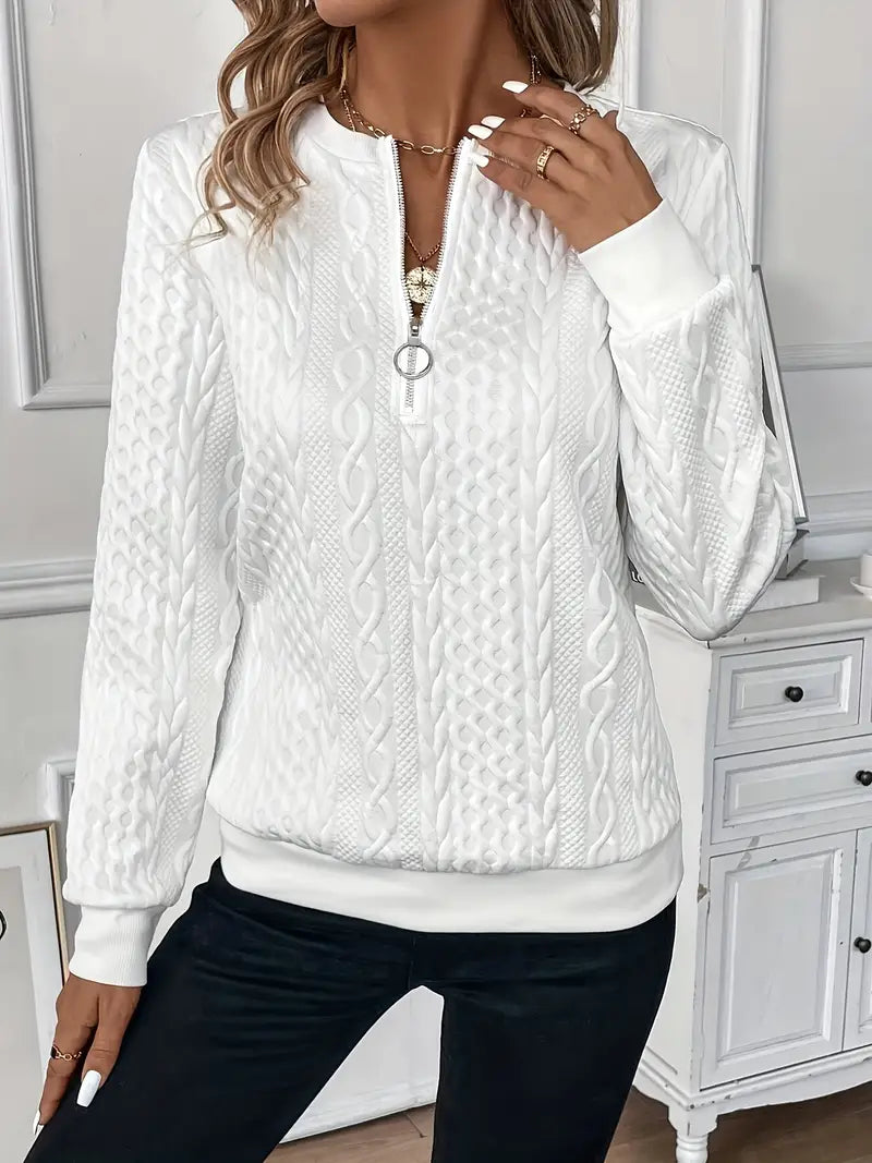 Amy | Maglione con cerniera