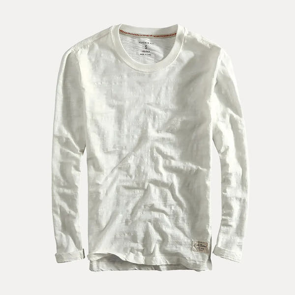 Camicia Axel in cotone a maniche lunghe