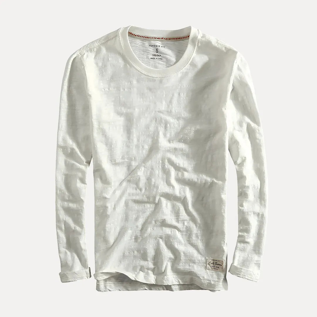 Camicia Axel in cotone a maniche lunghe