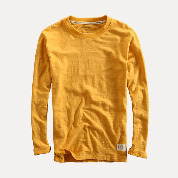 Camicia Axel in cotone a maniche lunghe
