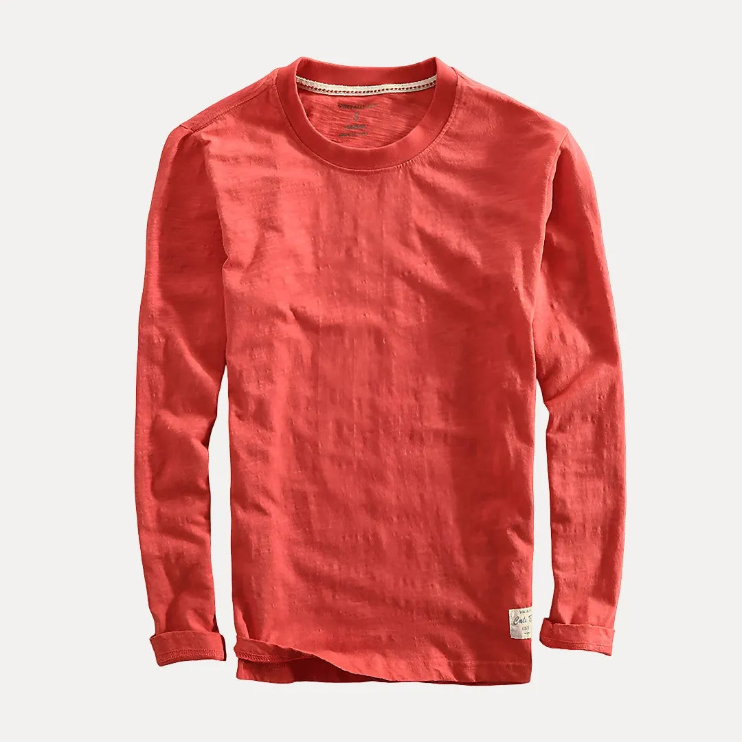 Camicia Axel in cotone a maniche lunghe