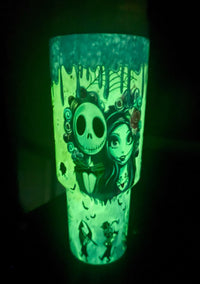 Sally x Jack Skellington Bicchiere da 40 Oz