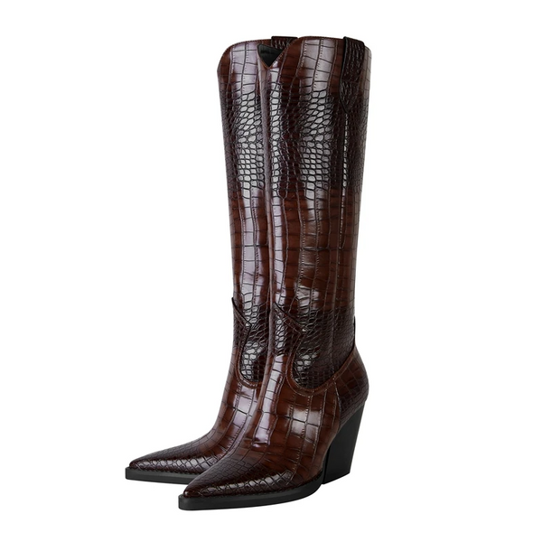 Stivali in pelle Westline