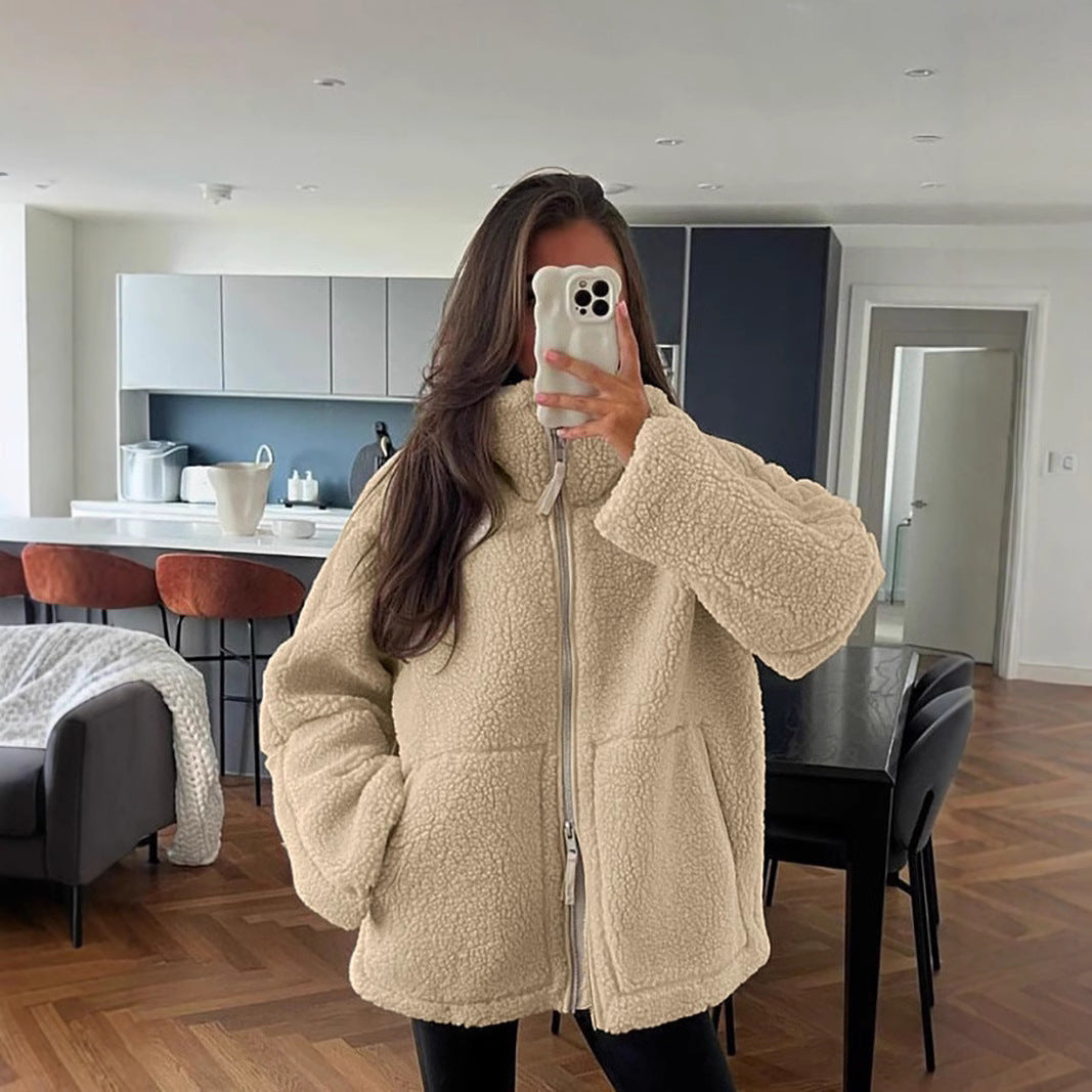 Olivia – Cappotto Teddy Caldo