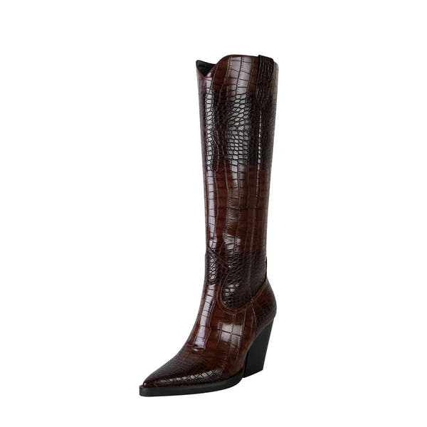 Stivali in pelle Westline