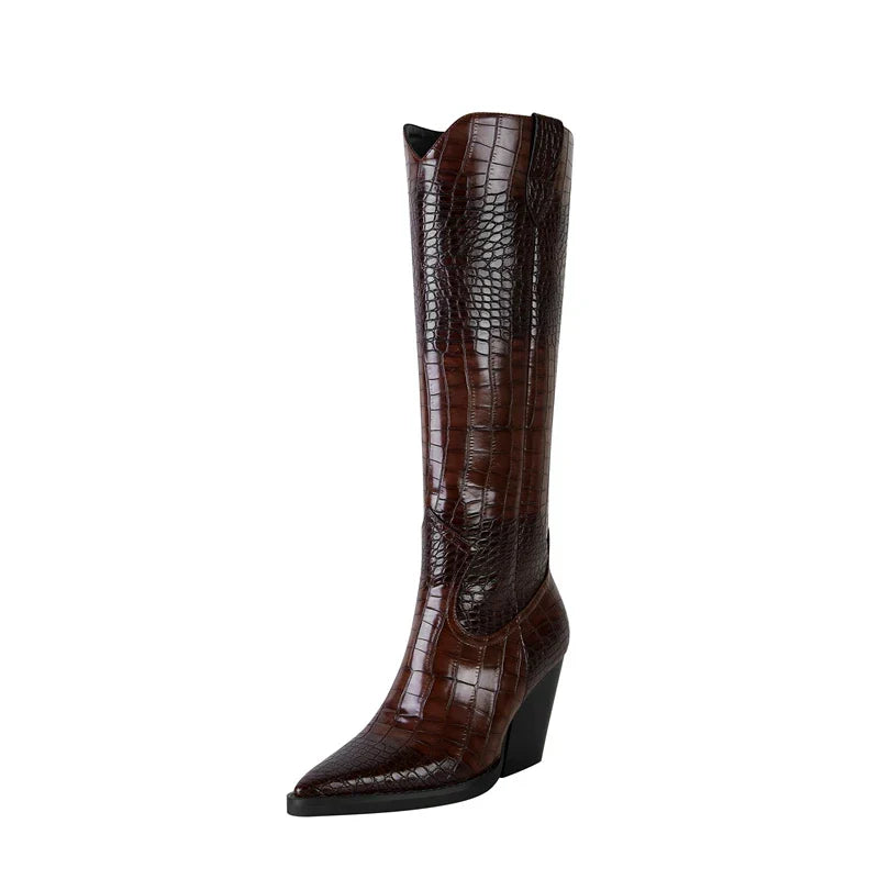 Stivali in pelle Westline