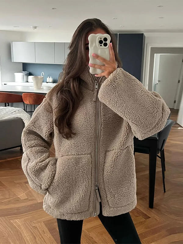 Olivia – Cappotto Teddy Caldo