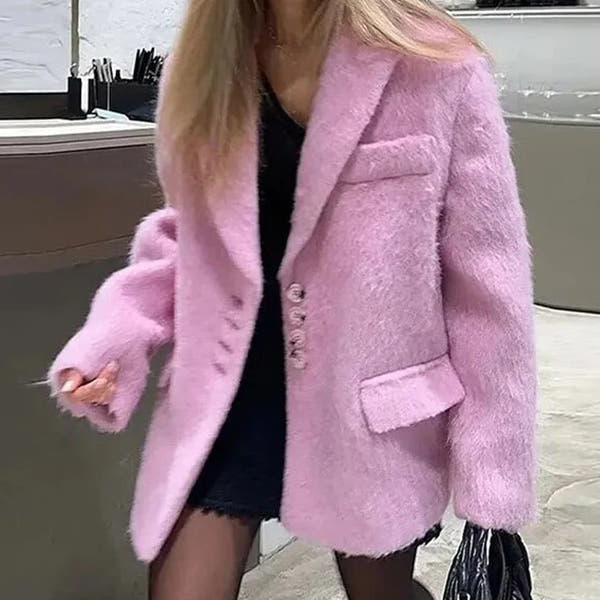 Blazer in pelliccia Allegra