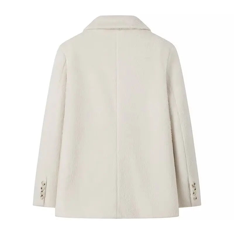 Blazer in pelliccia Allegra