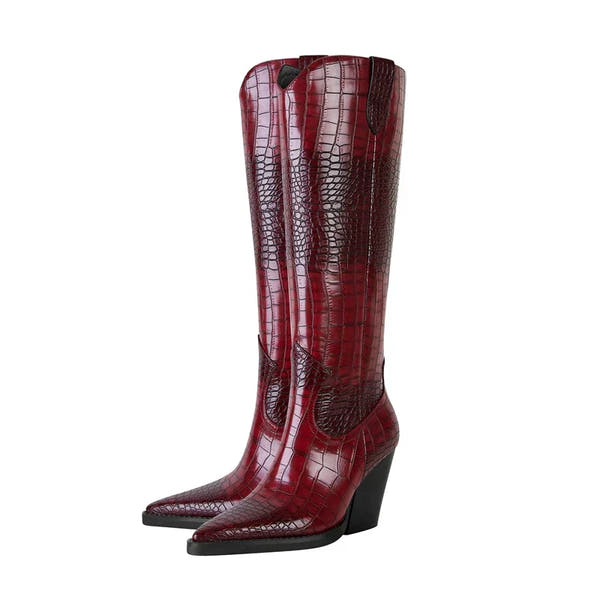 Stivali in pelle Westline
