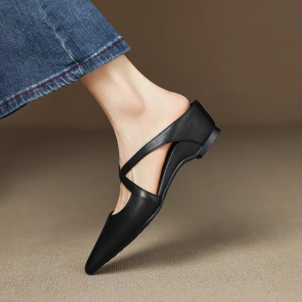 Mules in vera pelle Helene