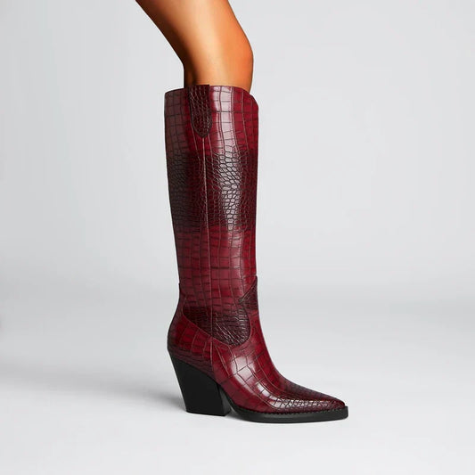 Stivali in pelle Westline
