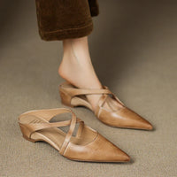 Mules in vera pelle Helene