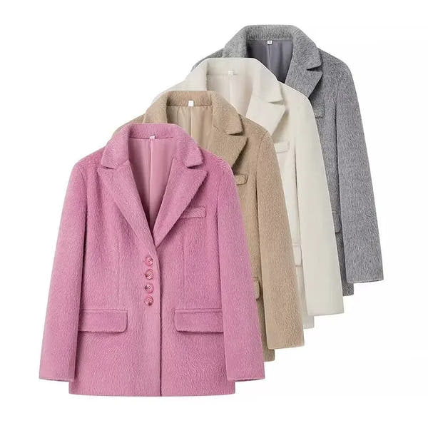 Blazer in pelliccia Allegra