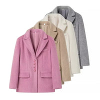 Blazer in pelliccia Allegra