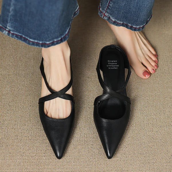 Mules in vera pelle Helene