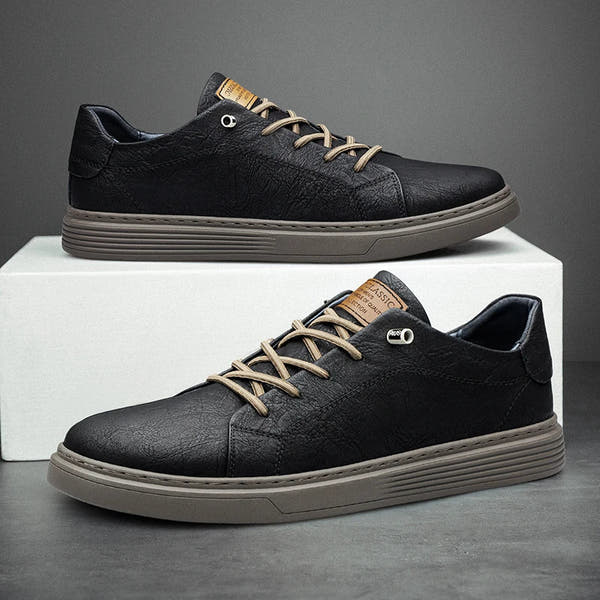 SCARPE DA GINNASTICA IN PELLE OXFORDS