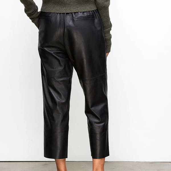 Pantaloni in pelle Sloane