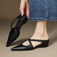 Mules in vera pelle Helene