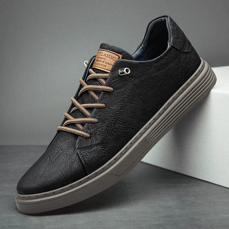 SCARPE DA GINNASTICA IN PELLE OXFORDS