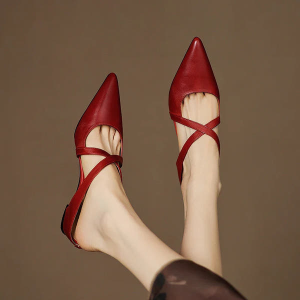 Mules in vera pelle Helene
