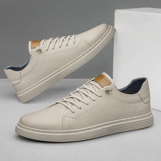 SCARPE DA GINNASTICA IN PELLE OXFORDS