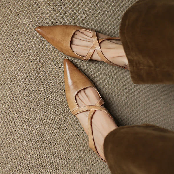 Mules in vera pelle Helene