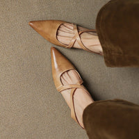 Mules in vera pelle Helene